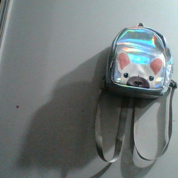 Medium mini holographic book bag - Picture 1 of 5